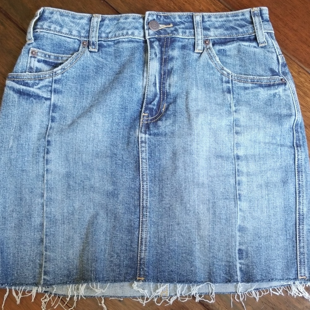 Denim skirt